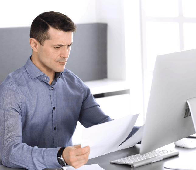 Customer benefiting from the best price for professional Divorce Certificate translation services in Houston.