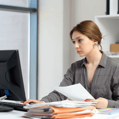 The customer using Certified Translation Services in Houston for reliable and quick certified output.