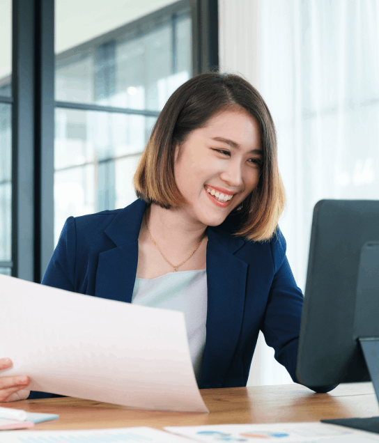 Translator delivering rush order under Certified Translation Services in Houston within 24 hours with accuracy.