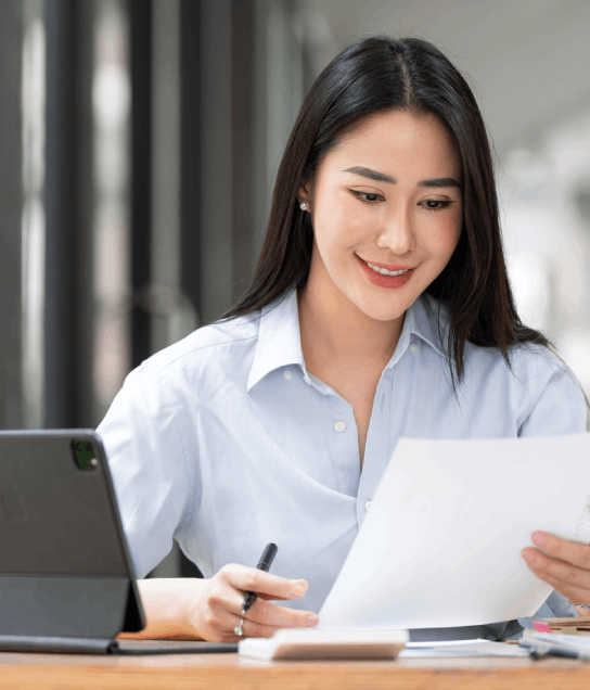 Customer benefits from certified Marriage Certificate translation services in Houston to meet USCIS submission standards.