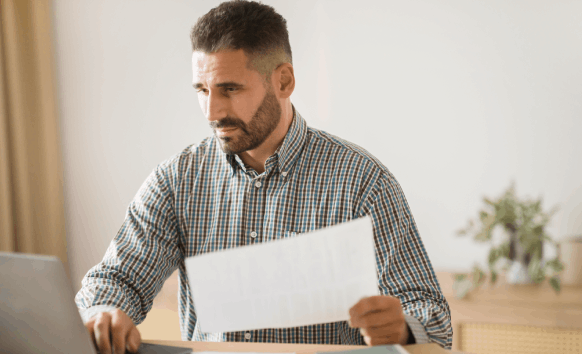 Customer benefits from fast and accurate document translation in Houston, ensuring timely delivery for international use.