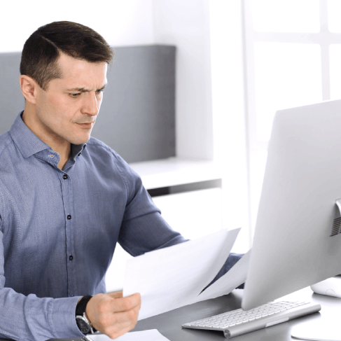 The customer uses reliable and fast translation services in Houston for their urgent immigration documentation.