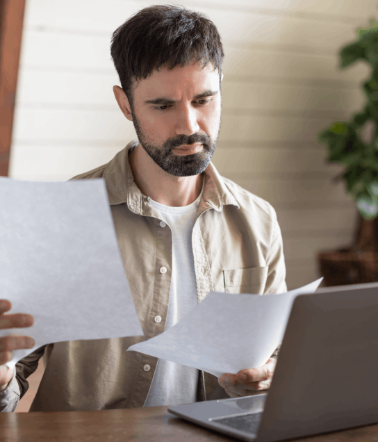 Client utilizing certified translation for Divorce Certificate in Houston, meeting official standards and requirements.