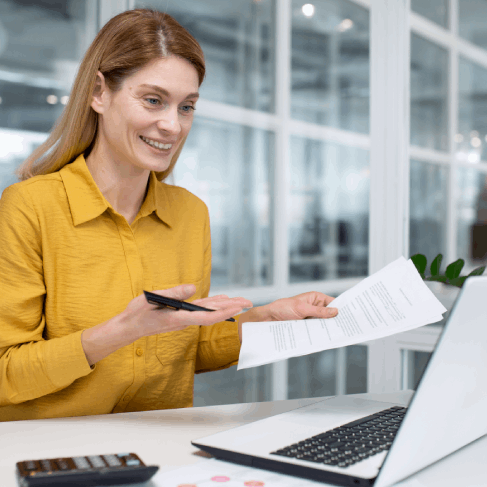 Customer using top translation services for personal documents, including Divorce Certificates, in Houston.